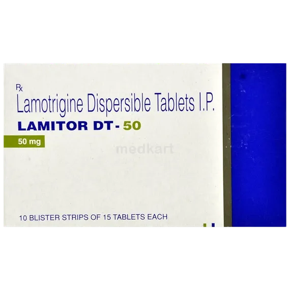 lamitor 50 dt tablet 15's